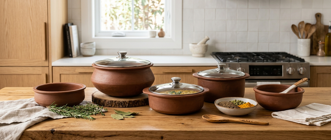 “Mitti ke bartan premium quality Desi Bartan” & “Clay pots with glass lid Pakistan”