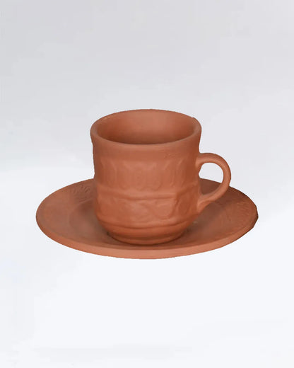 Royal Clay Tea Set – 13-Piece Premium Teapot & Cup Saucer Collection DESIBARTAN