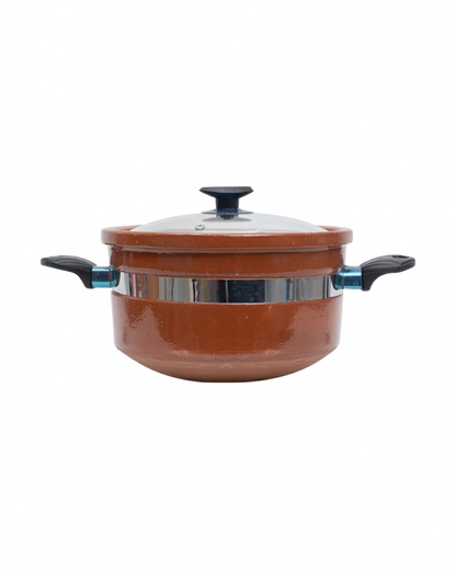 Pure Non-Glazed Clay Handi –100%  Organic & Chemical-Free Mitti ki Hand DESIBARTAN