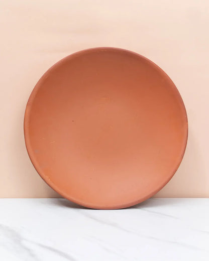 Royal Clay Serving Dish – Premium Glazed Oval Dish for Biryani & Karahi DESIBARTAN