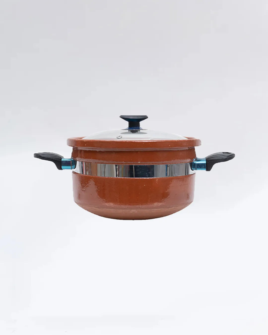 Silver Cooking Set – 4-Piece Essential Clay Kitchen Bundle (Daily Use Edition DESIBARTAN
